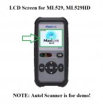 LCD Screen Display Replacement for Autel ML529 ML529HD Scanner